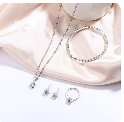 Crystal Jewelry Set